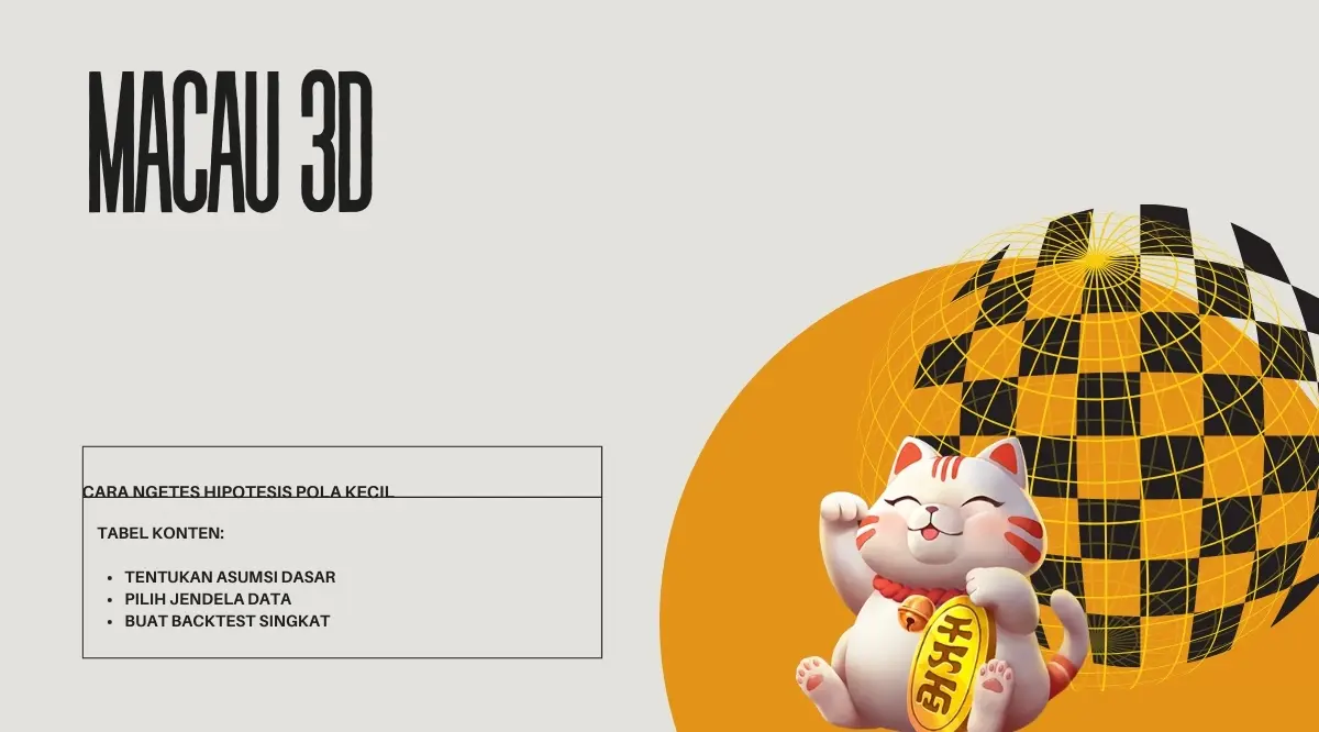hipotesis pola kecil macau 3d